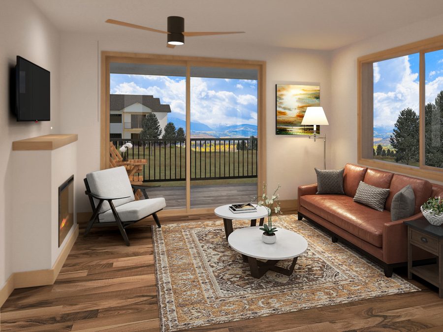 Rustic Finish Sunnyside Flats